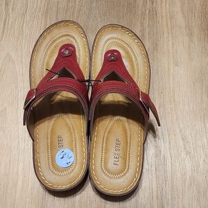 Women's Red Sandals